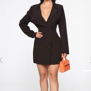 Fashion nova blazer dress